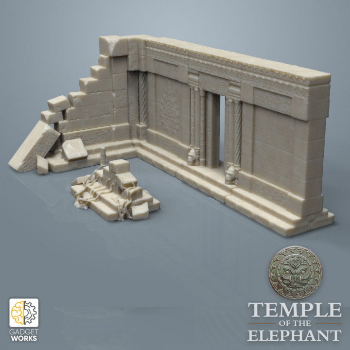 Temple scenery value pack 14 models image