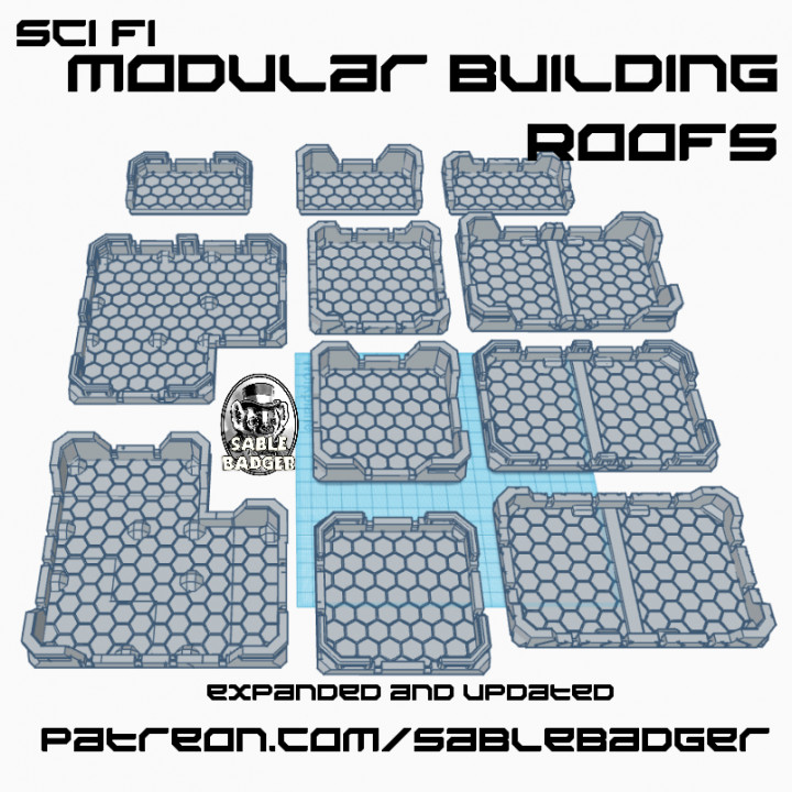 Sci Fi - Modular Buildings set 1 image