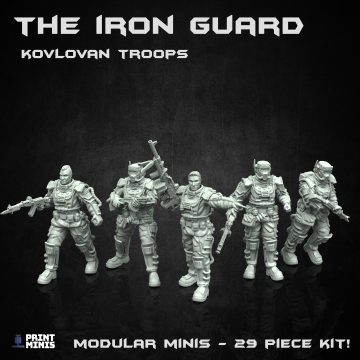 The Iron Guard Collection - conquer the pipeline for the glory of Kovlova! image
