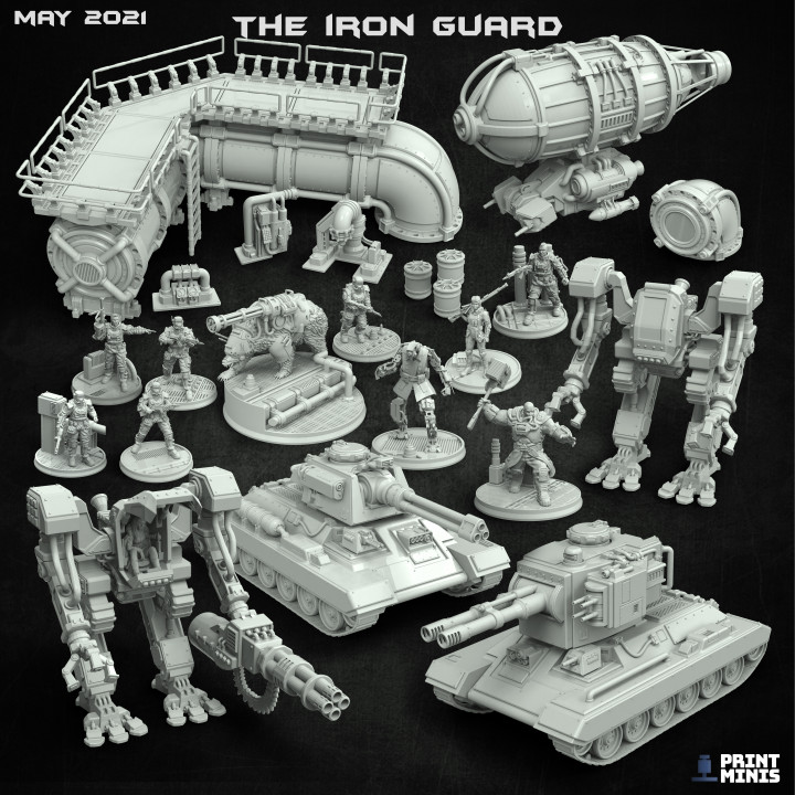 The Iron Guard Collection - conquer the pipeline for the glory of Kovlova! image