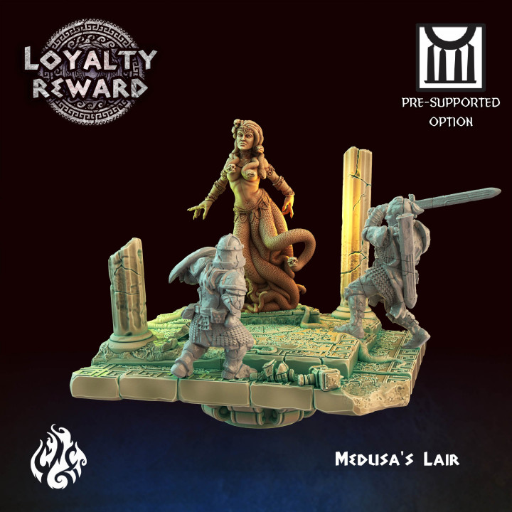 Medusa's Lair - June Patron Loyalty Reward image