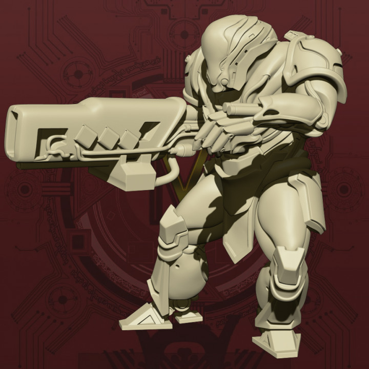 (Centauri) Infernal Soldier - Dodging Pose image