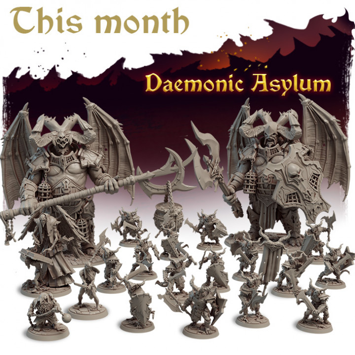 TMF - June 21 Release - Daemonic Asylum image