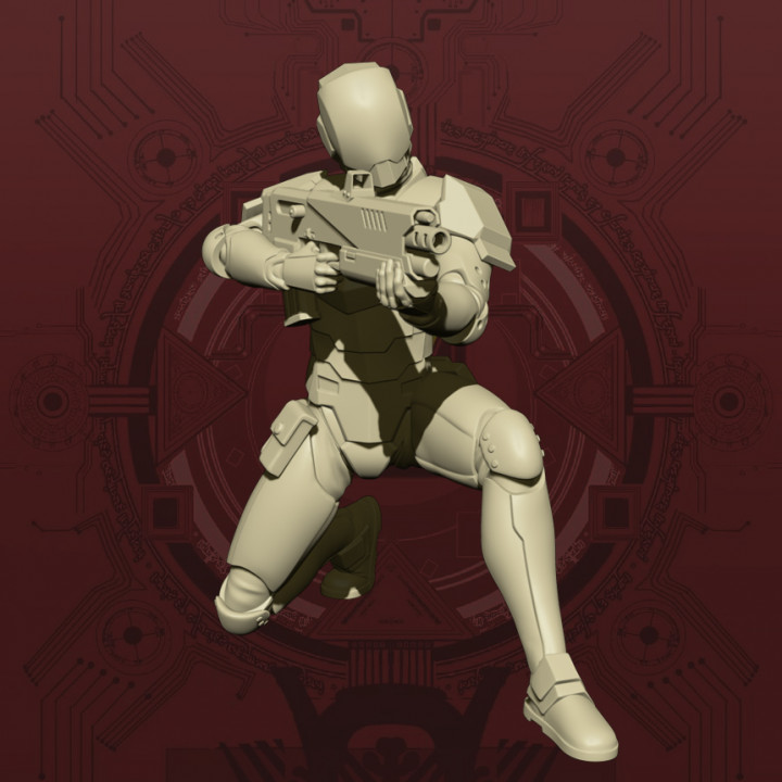 (Mercy's Reach) Infantry Regular - Kneeling Pose image