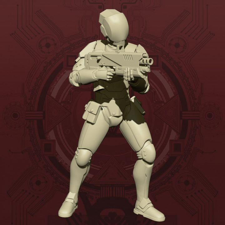 (Mercy's Reach) Infantry Regular - Firing Pose image
