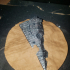 Crashed Imperial Star Destroyer Diorama print image