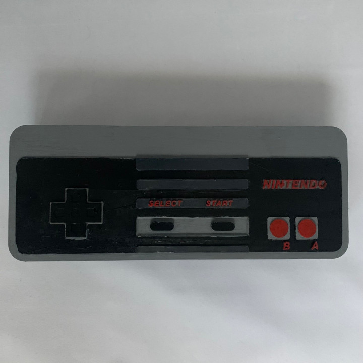 3D Printable NES Retro Gaming Controller Box by Sabrina Russell