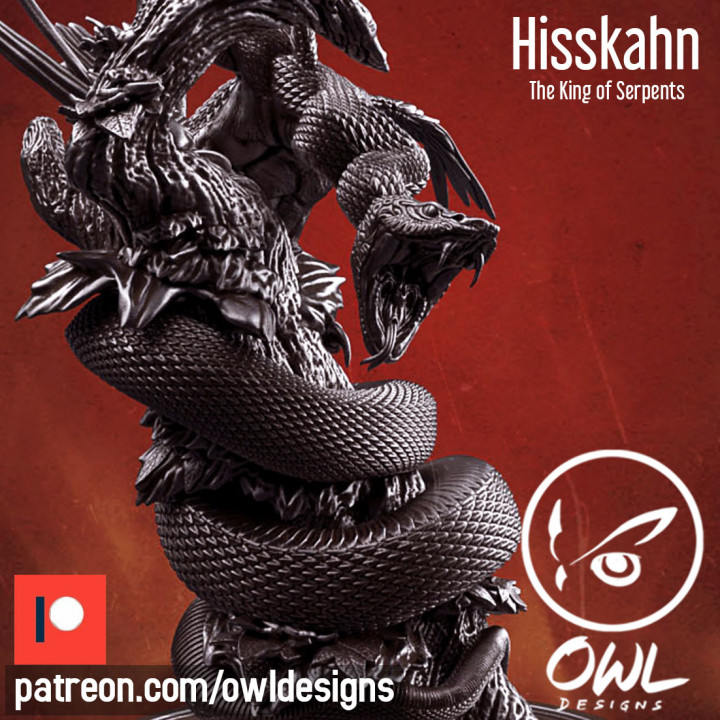 Hisskahn - The King of Serpents image