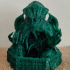 Cthulhu Dice Tower - SUPPORT FREE! print image