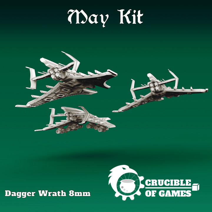 Dagger Wrath Attack Fighter (8mm) image