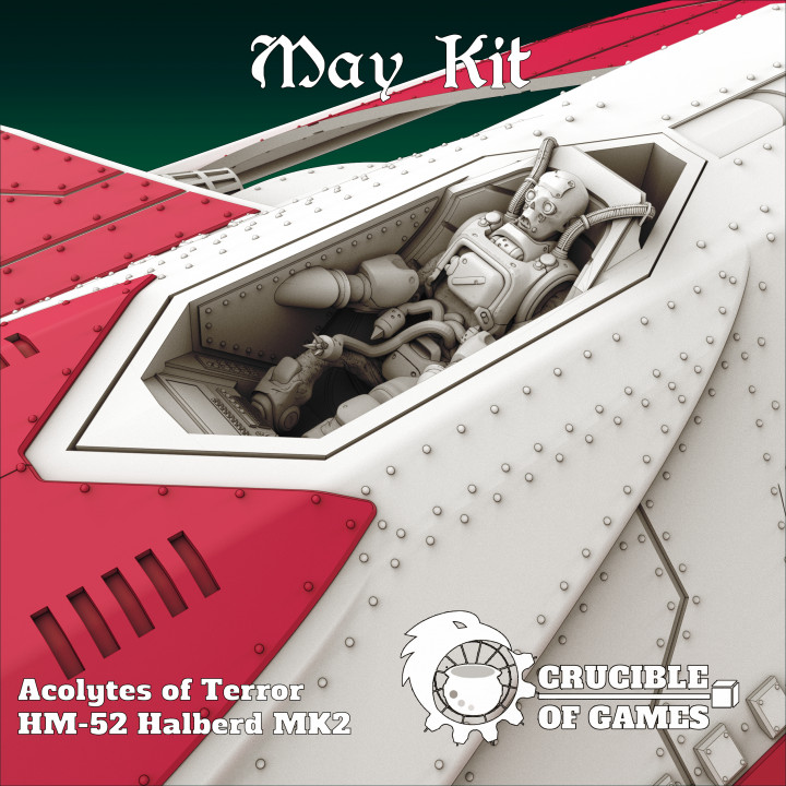Halberd MK2 Tactical Bomber (28mm) image