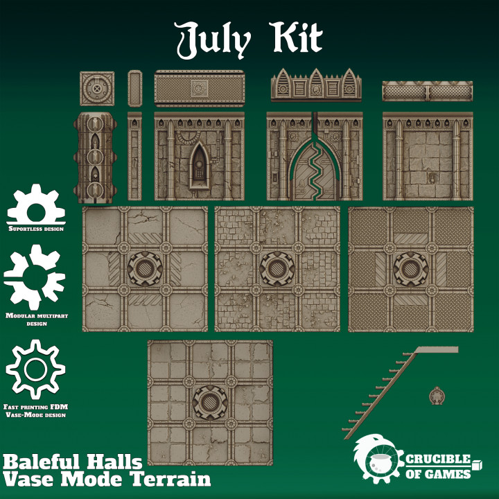 Baleful Halls Modular Kit image