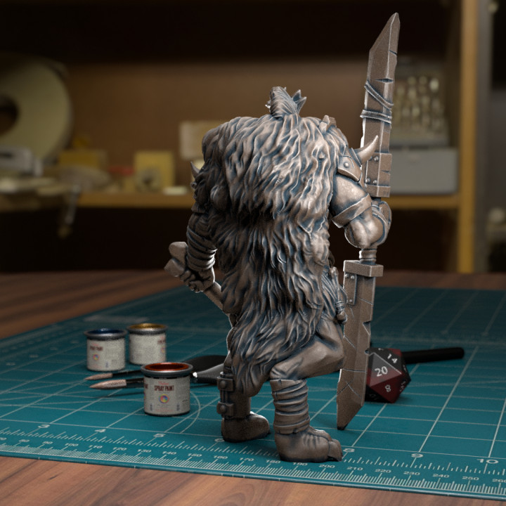 Gnoll Leader 01 [Pre-Supported] image