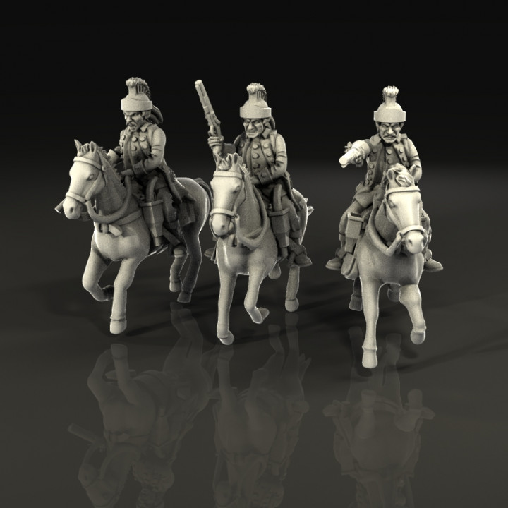 Seven years war french army image