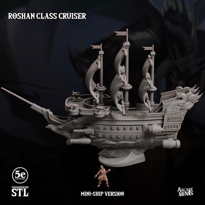 Roshan Class Cruiser - Mini Ship