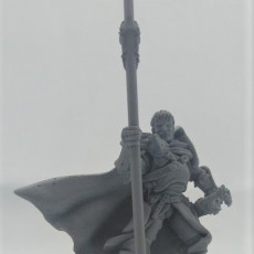 Picture of print of Kingdom of Talarius - Captain Zahurd- 32mm Presupported Knight