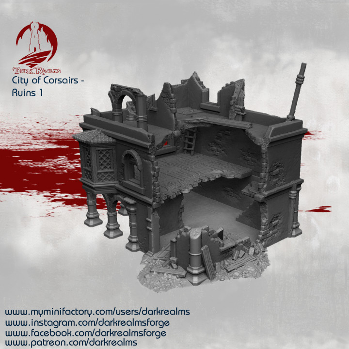 Dark Realms City of Corsairs - Ruins 1 image