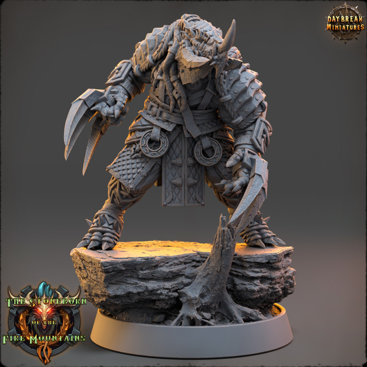 Dragonborn: The Stoneborn of the Fire Mountains - COMPLETE PACK image