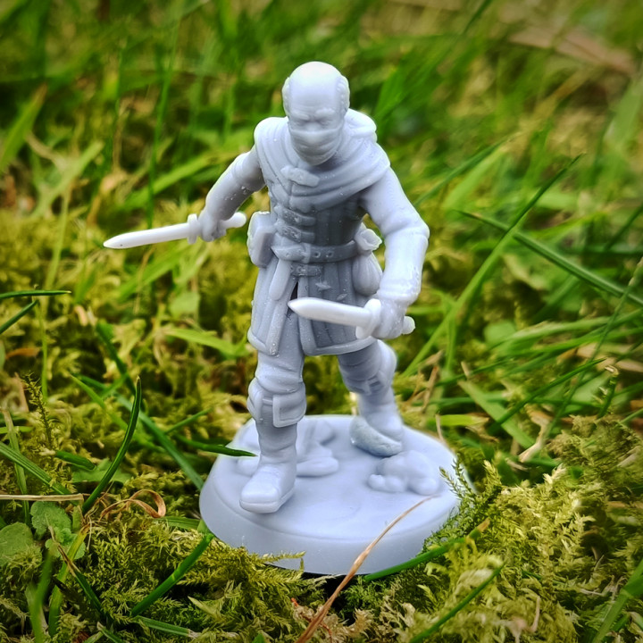 3D Printable Bandit 01 By Galaad Miniatures