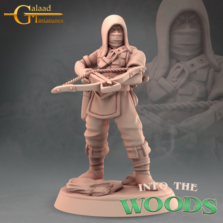 3D Printable Bandit 03 By Galaad Miniatures