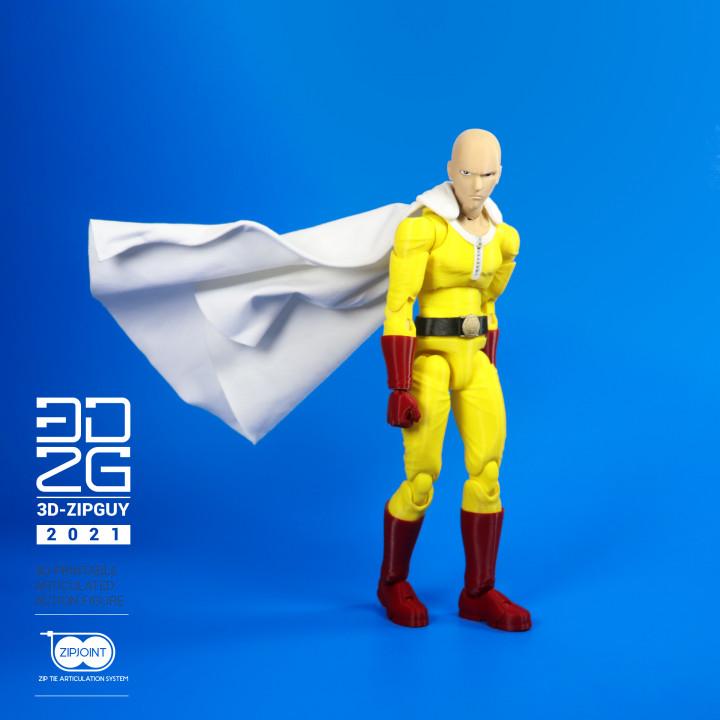 One Punch Man Action Figure - Head only image