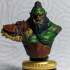 Orc Barbarian Bust [Pre-Supported] print image