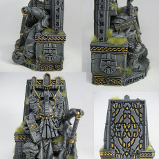 Picture of print of Dwarf King Statue