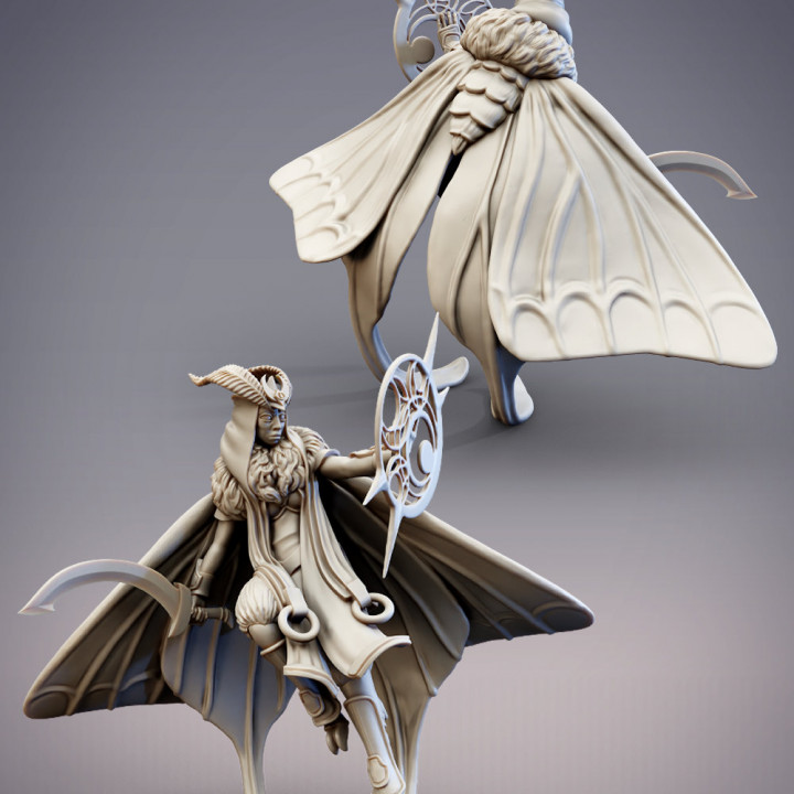 Acharya, Noctuoidea Moth Mage (Pre-Supported) image