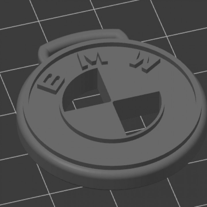 3D Printable bmw keychain by Gregor Drač
