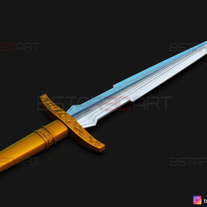 3D Printable Blades weapon - Dagger 2 versions by 3DpropsDesigns