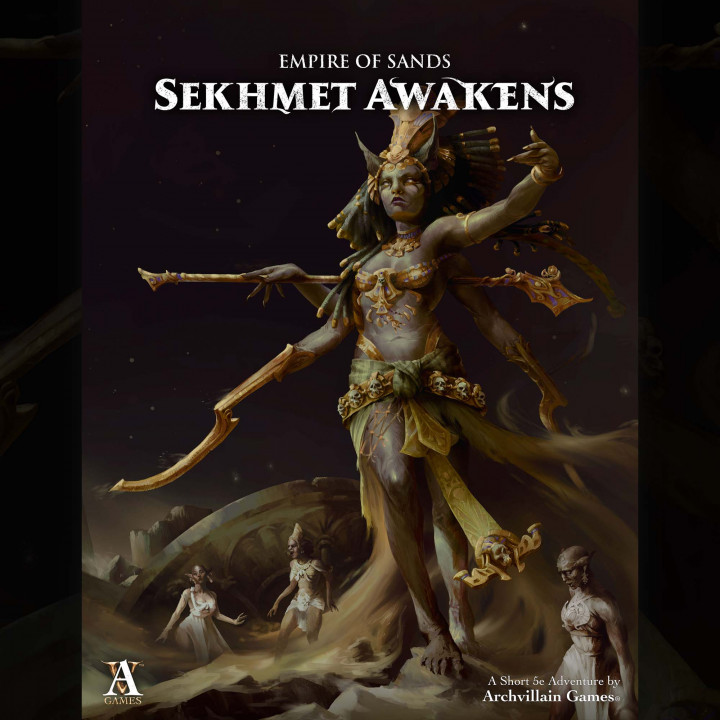 Archvillain Adventures - Empire of Sands: Sekhmet Awakens image