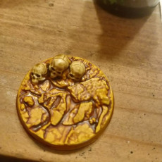 Picture of print of Desert Skull Base (32mm round A)