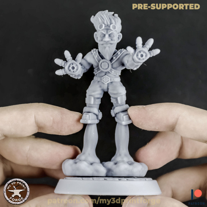 Gnome Iron man - Iron GNOME 32mm and 75mm pre-sup image