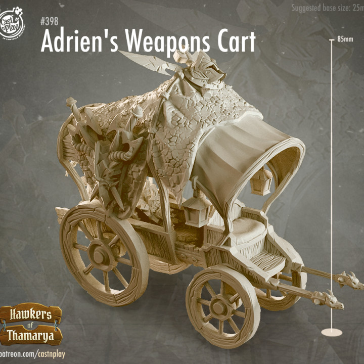 Adrien's Weapon Cart (Pre-Supported) image