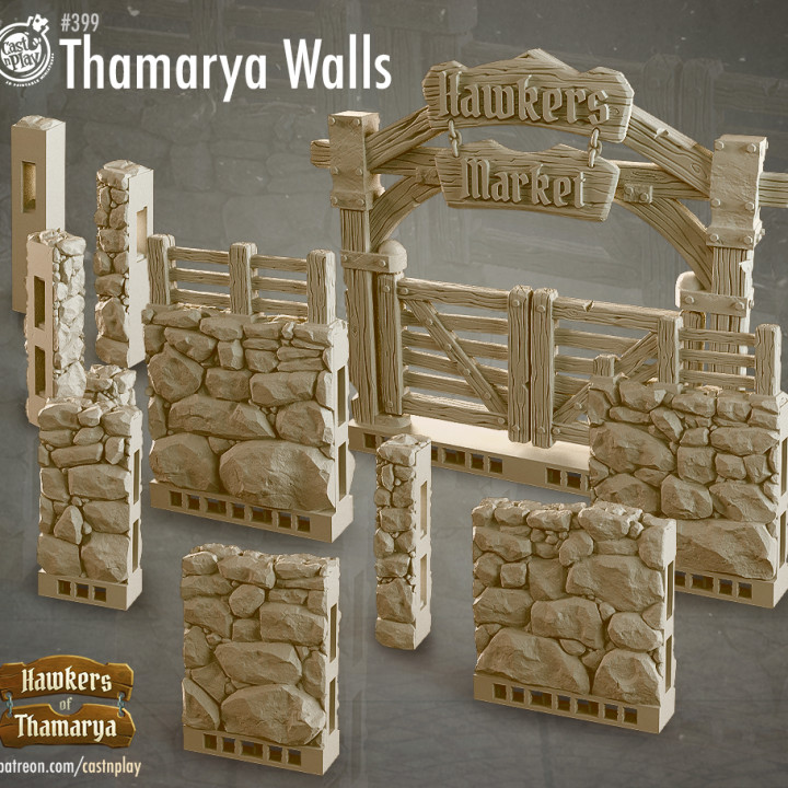 City of Thamarya Walls (Pre-Supported) image