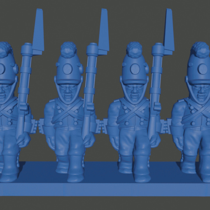 6-15mm Bavarian Musketeer & Grenadier Battalions (1805) NAP-BA-1