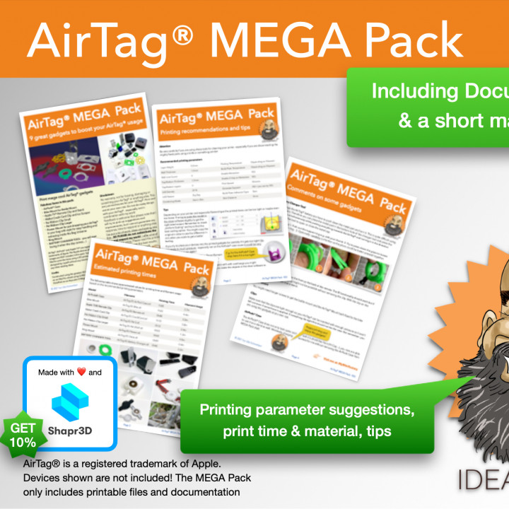 Apple AirTag MEGA Pack image