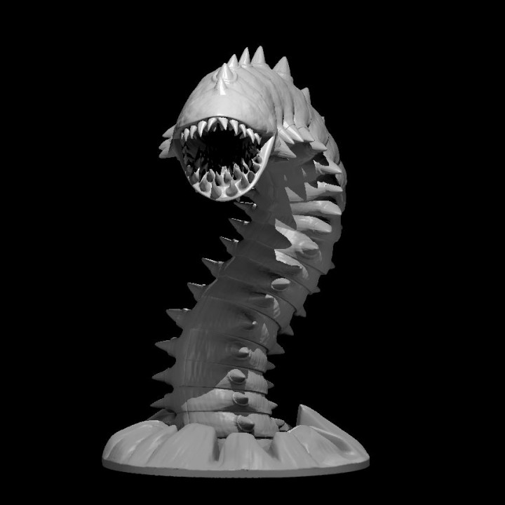 Photo of Purple Worm Updated 3D Model