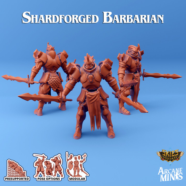 Shardforged Barbarian - Artificer Guilds image