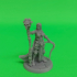 (0026) Female undead human elf tiefling tamer sorceress with whisk print image
