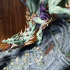 Cursed Dragon VS Armored Dragon print image