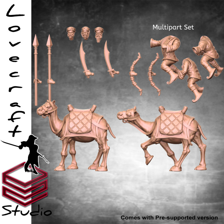 Mounted Camel Set image