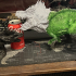 T-Rex (Feathered) print image
