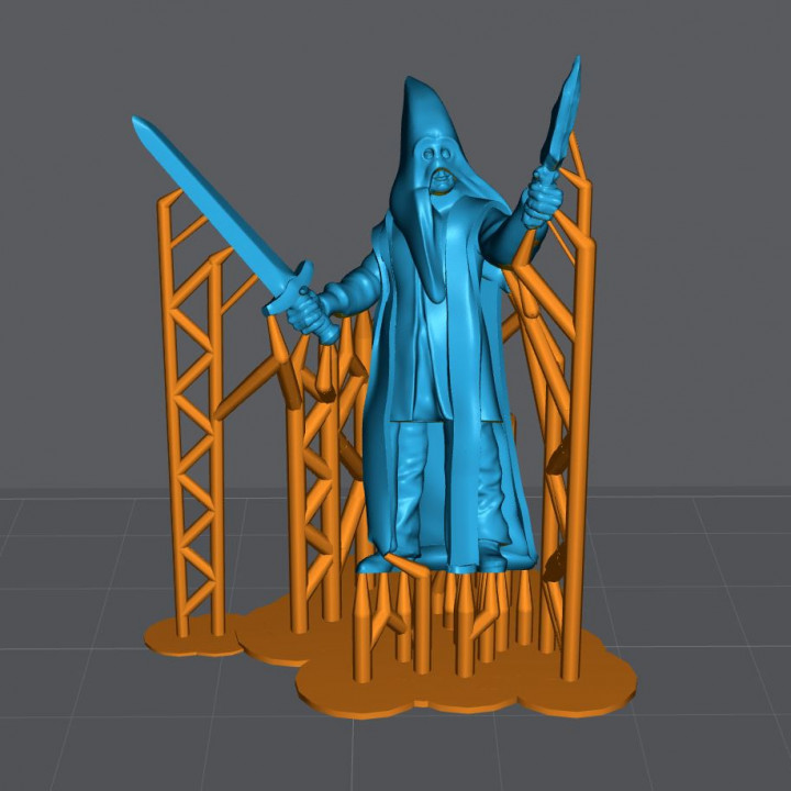 3D Printable Cultist Acolyte B - PRE-SUPPORTED By ColossalMiniatures