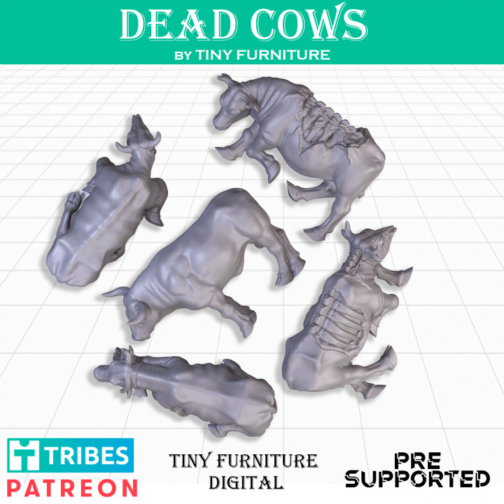 Dead cows (Harvest of War) image