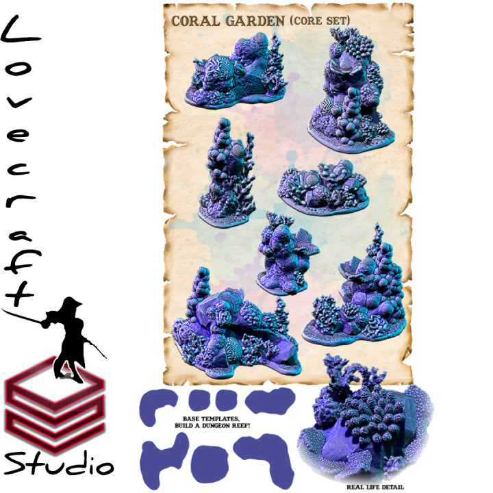 Coral Garden Set image