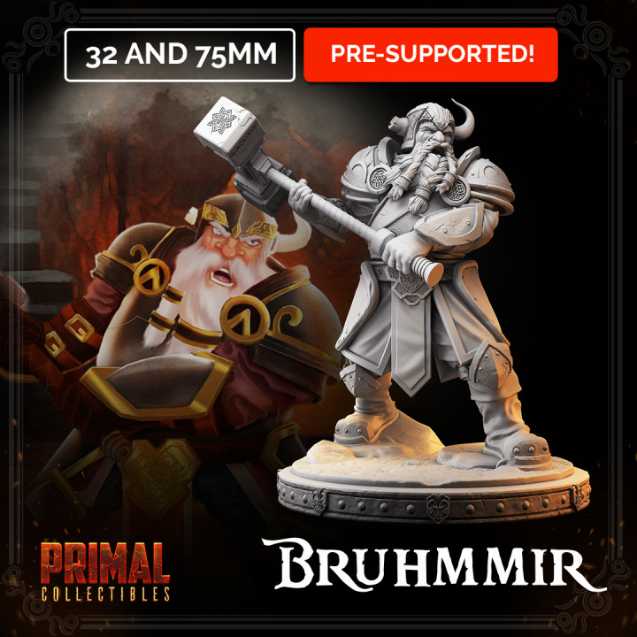 Dwarf - Bruhmmir - MASTERS OF DUNGEONS QUEST image