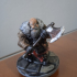 ''Dwarf Warrior" KICKSTARTER FREE Pre-supported Model print image