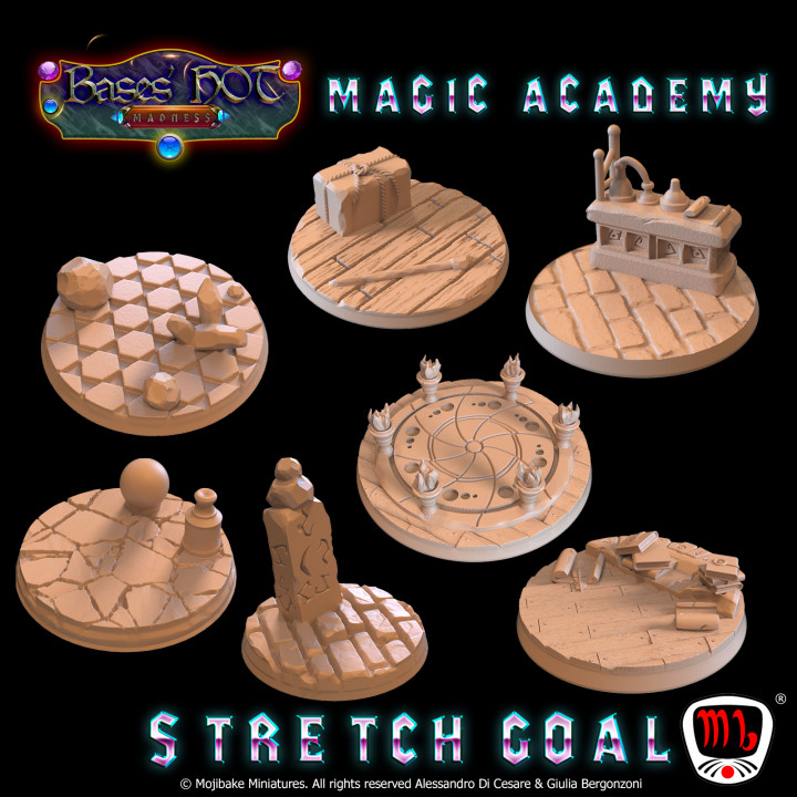 Magic Academy Custom Bases (Bases hot Madness KS Campaign) image