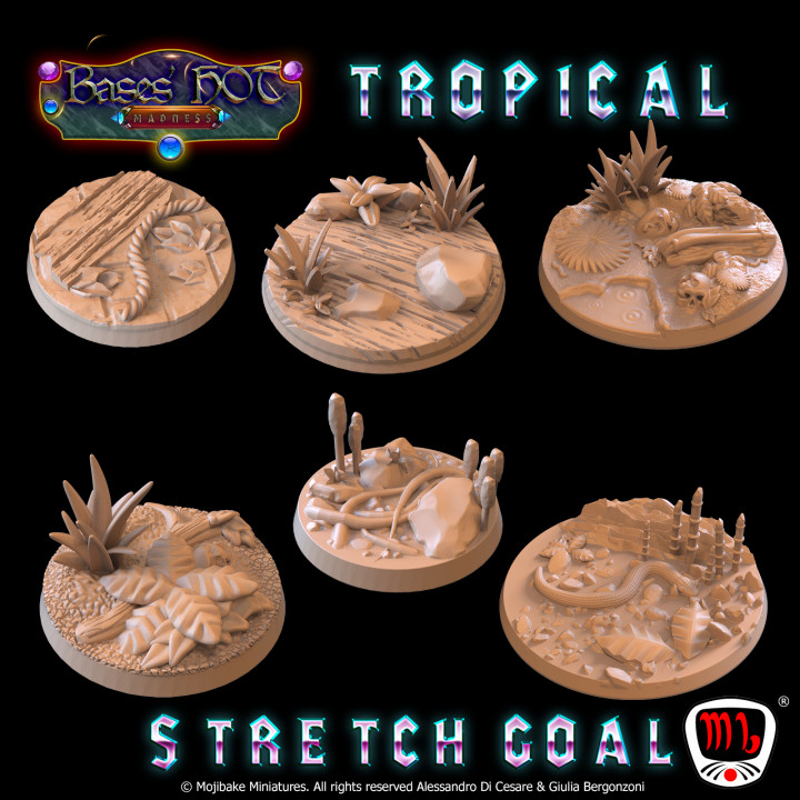 Tropical Custom Bases (Bases hot Madness KS Campaign) image